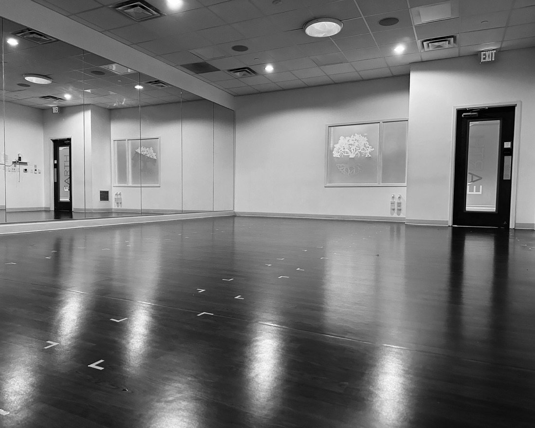 Inside yoga pod Southwest